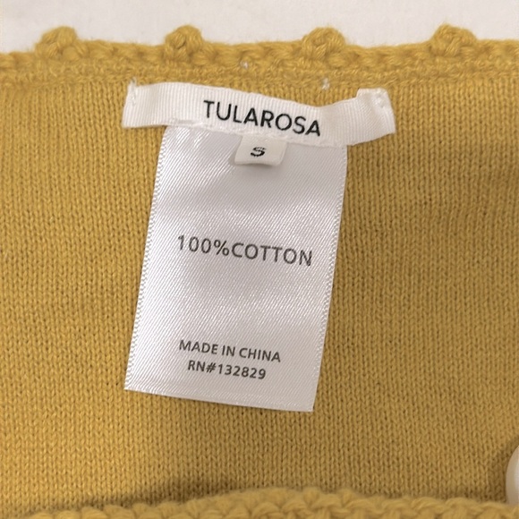 TULAROSA REMY Crochet Shell Embellished Swim Bikini Bottoms NWT SZ S - Picture 6 of 9